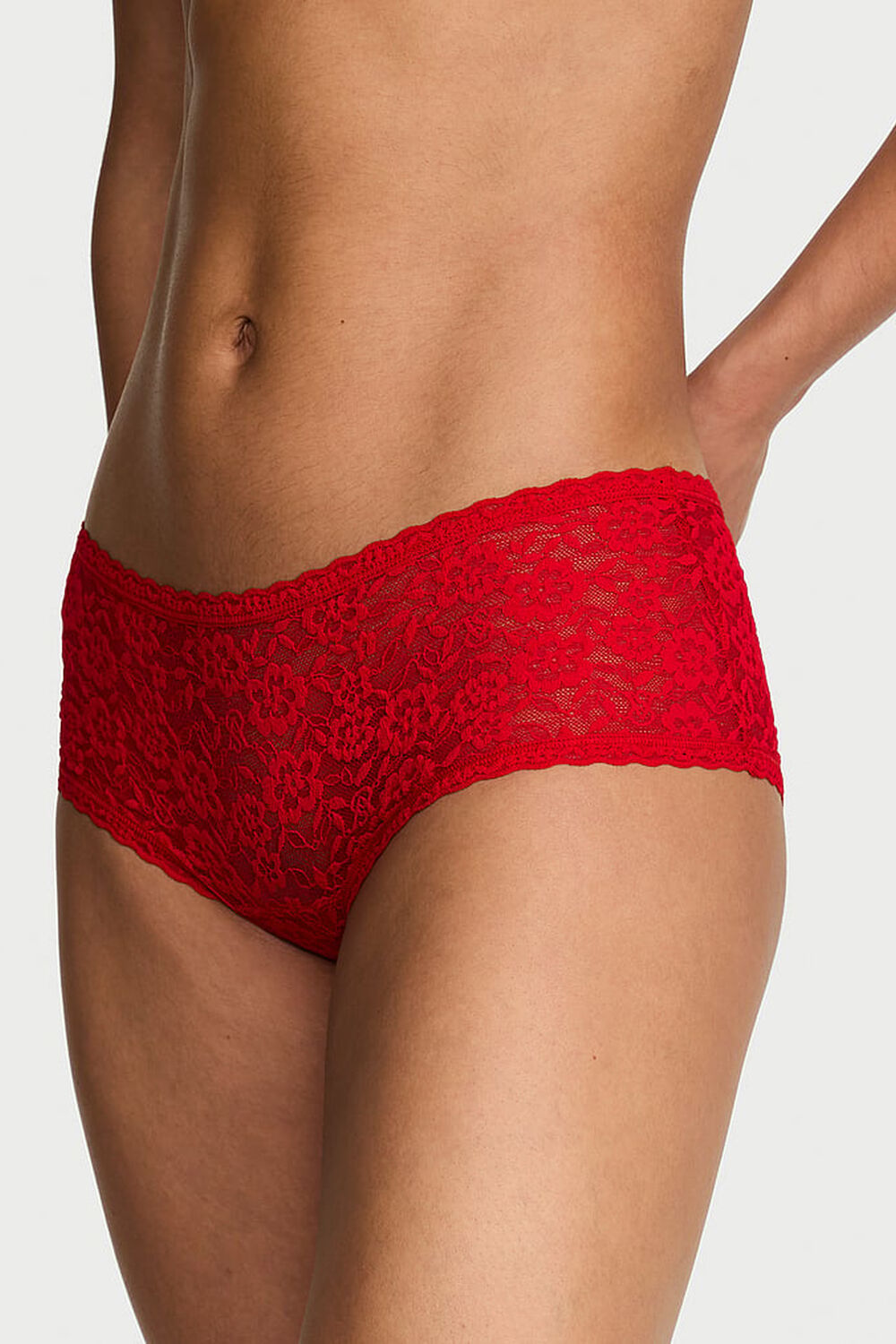 Мереживні шортики 708453576 red Victoria`s Secret