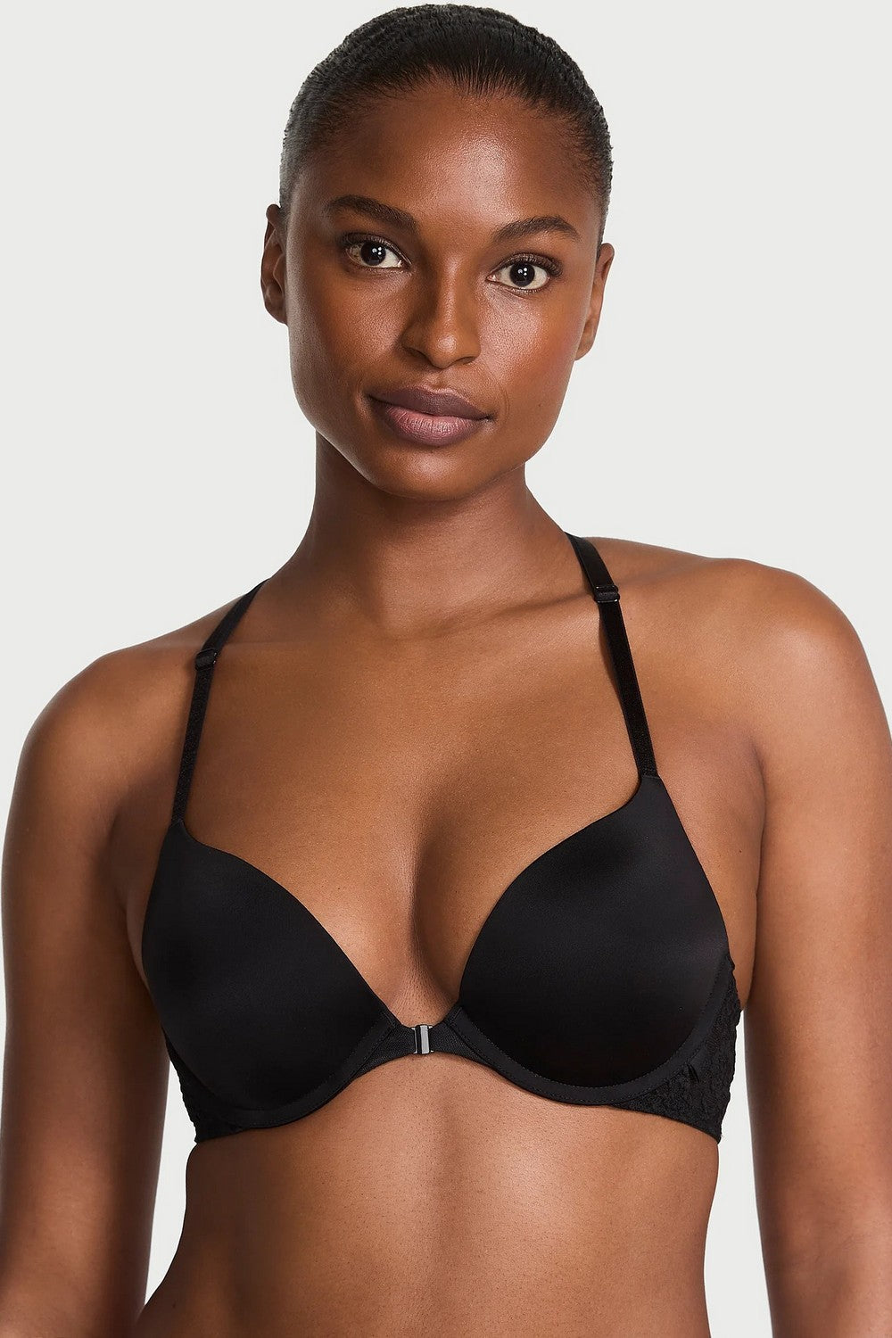 Бюстгальтер із застібкою спереду 713312803 black