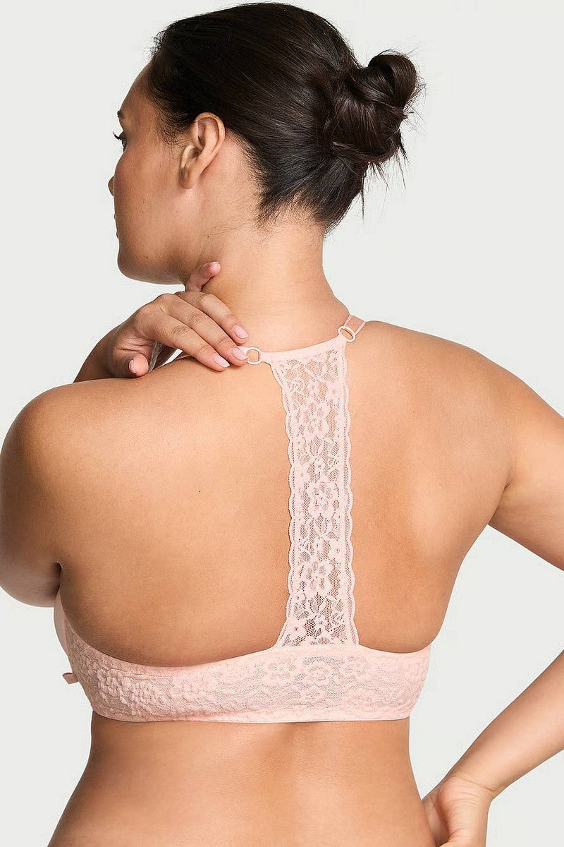 Бюстгальтер із застібкою спереду 71477639 rose Victoria`s Secret спина