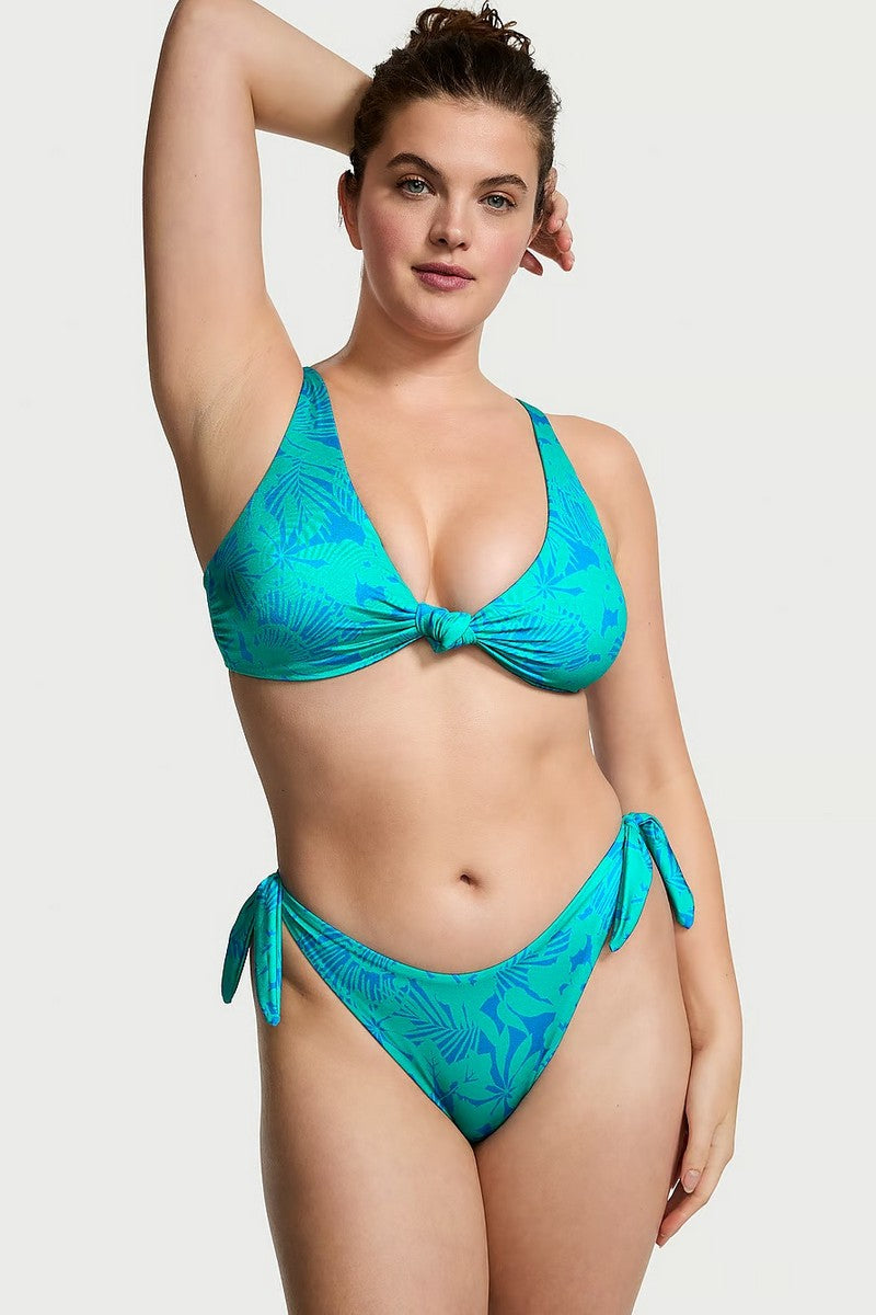 Роздільний купальник з принтом 72175893 turquoise