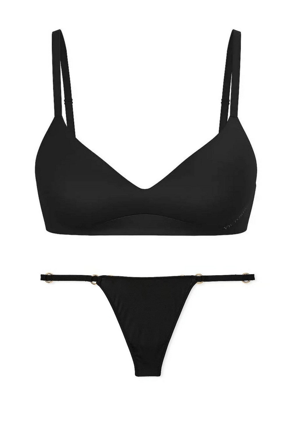 Безшовний комплект білизни 758774076 black