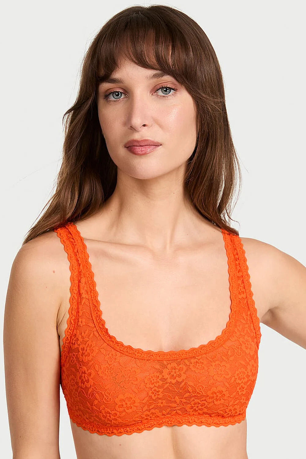 Бра-топ из кружева 764293531 orange