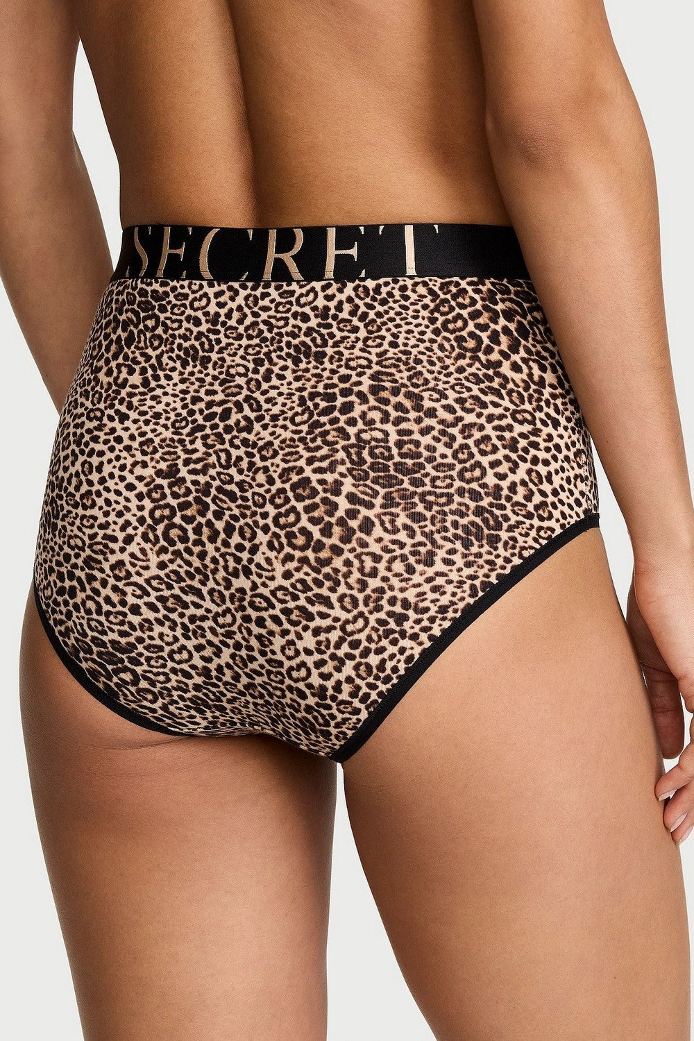 Високі трусики сліп 797889693 leopard Victoria`s Secret спина