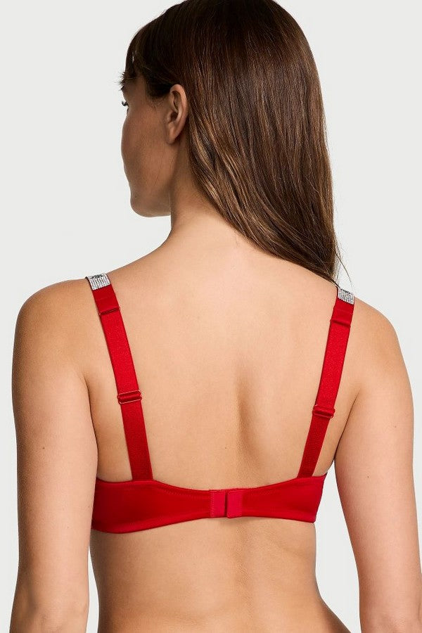 Комплект белья со стразами 816502647 red