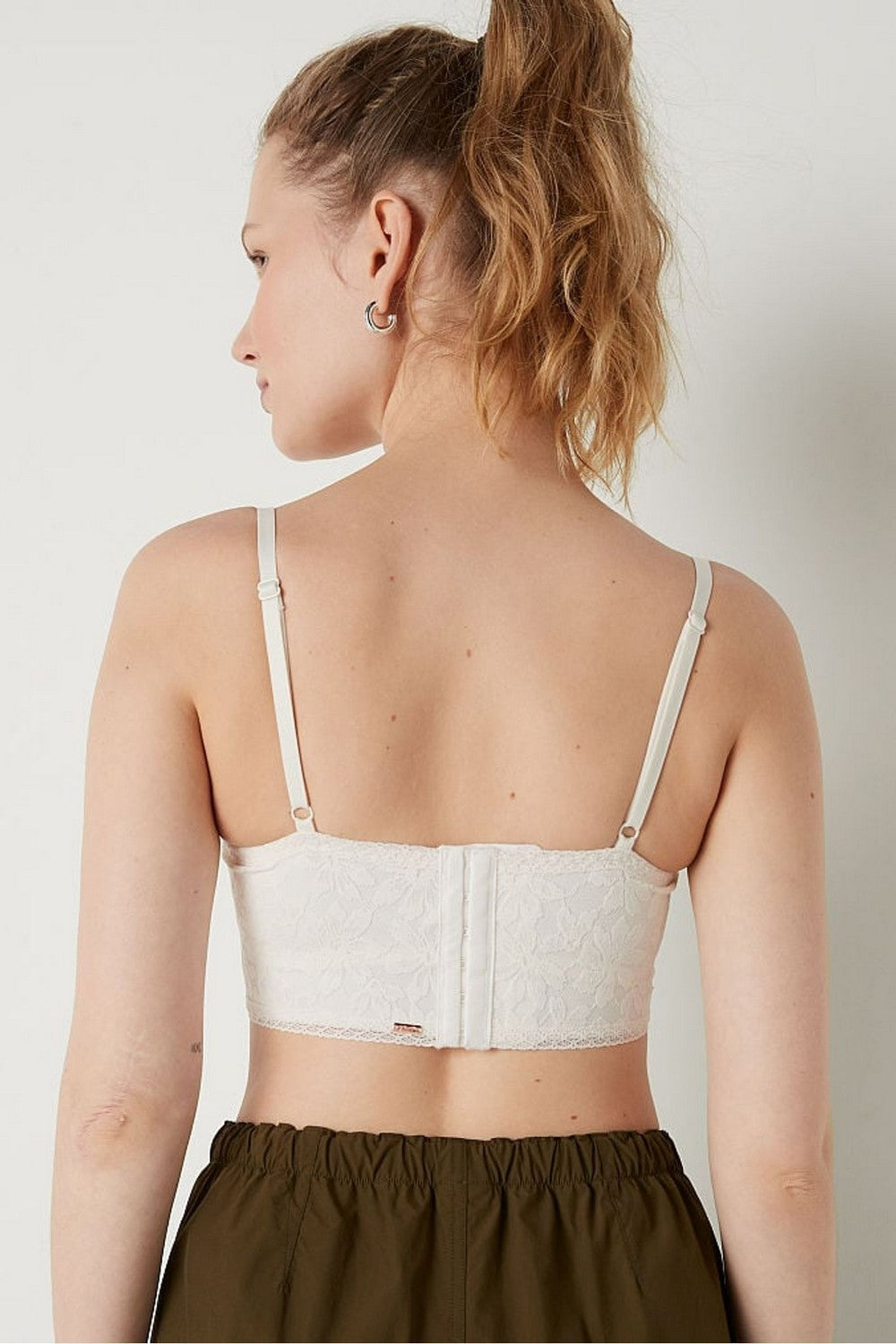 Комплект білизни з корсетним топом 818644385 white