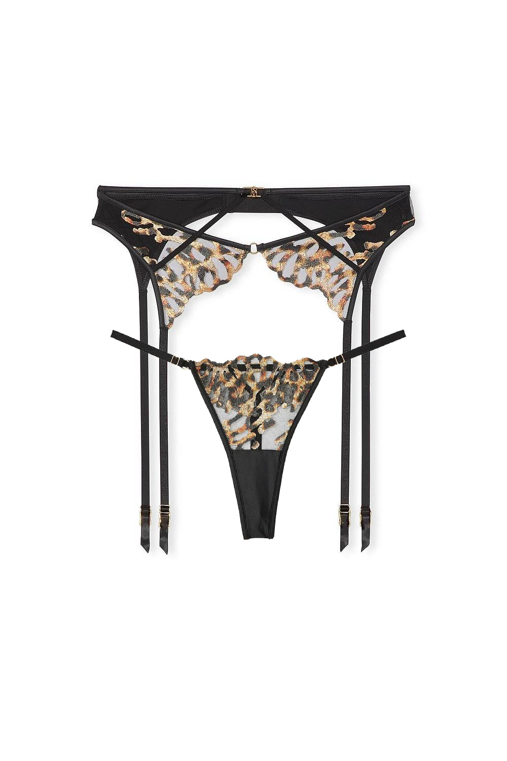 Пояс для чулок + трусики 824190926 black