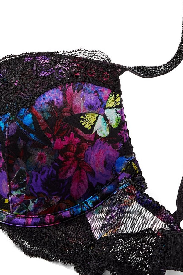 Комплект білизни з принтом 835570784 black