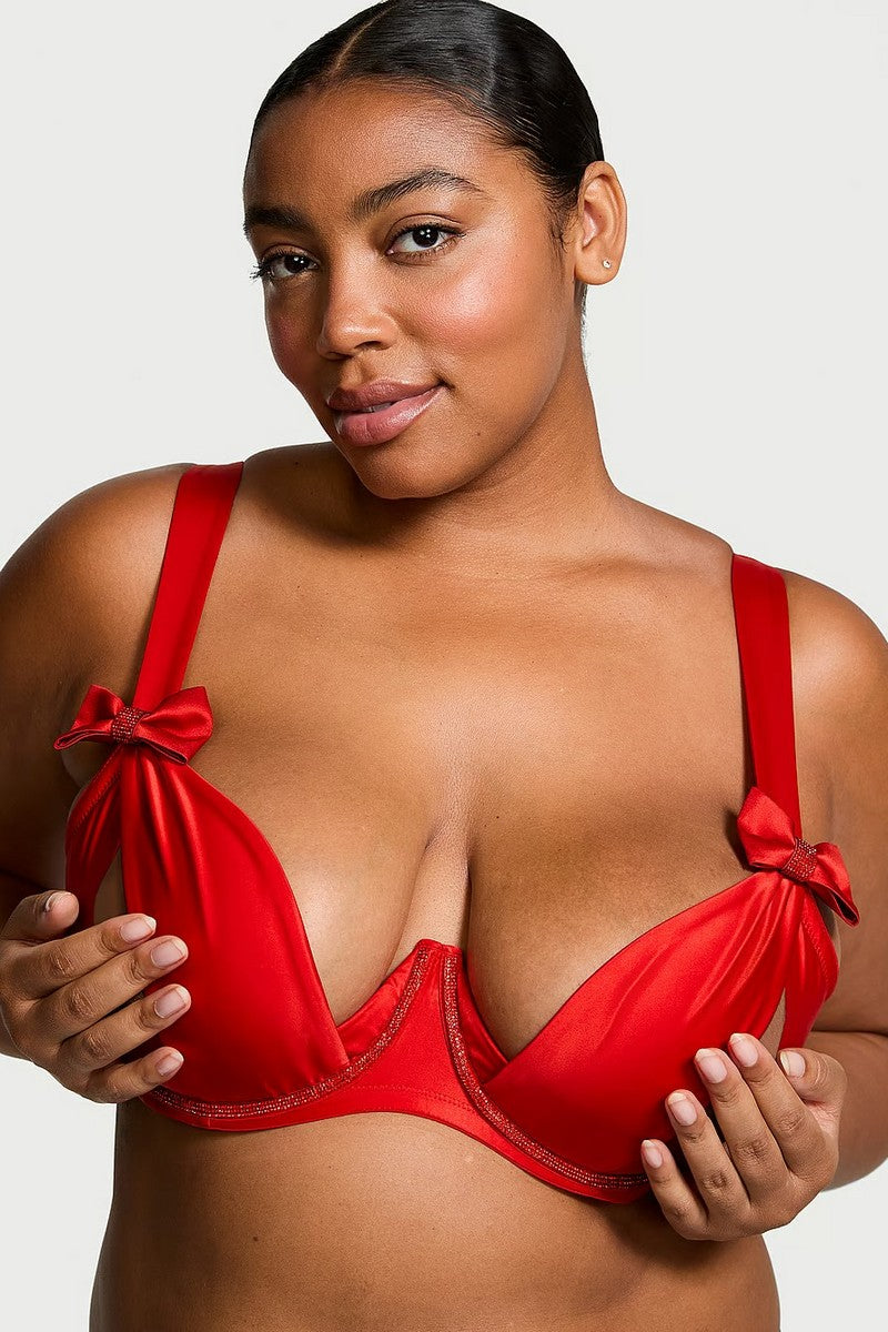 Атласний комплект білизни 848838130 Victoria`s Secret