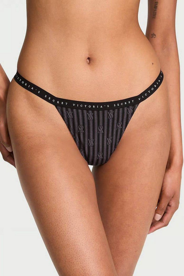 Трусики стринг с логотипом 863495882 black