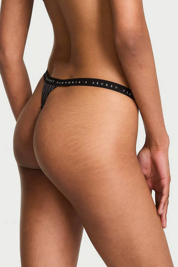 Трусики стринг с логотипом 863495882 black