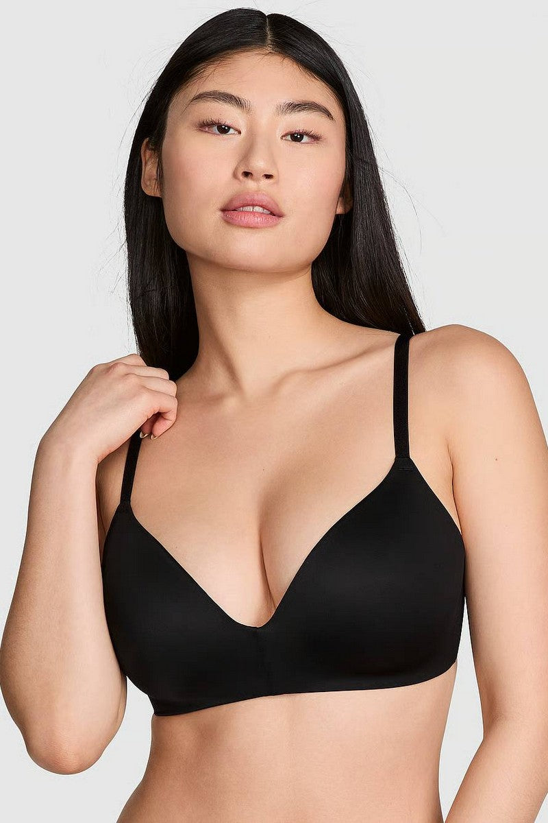 Гладкий бюстгальтер без кісточок 86462495 Black Victoria`s Secret