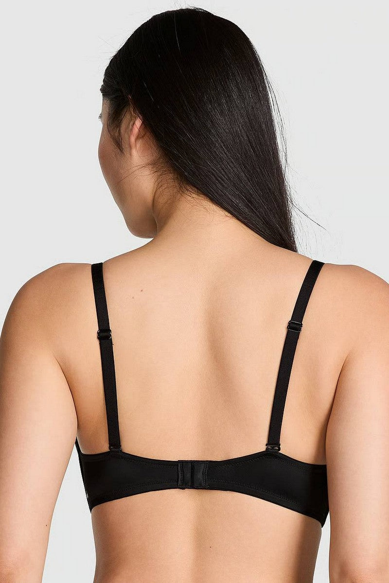 Гладкий бюстгальтер без кісточок 86462495 Black Victoria`s Secret