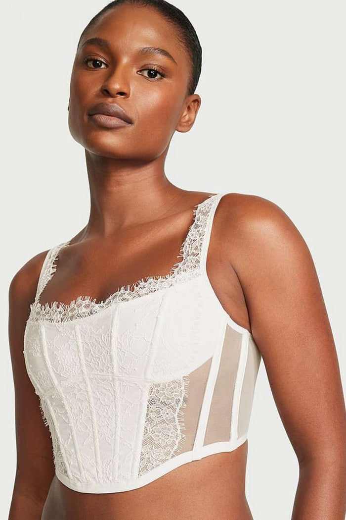 Комплект білизни з корсетом 889184116 milk