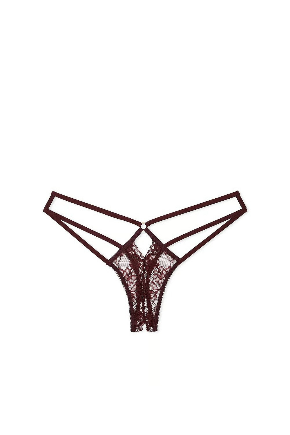 Трусики стринг с вырезом 893270401 brown