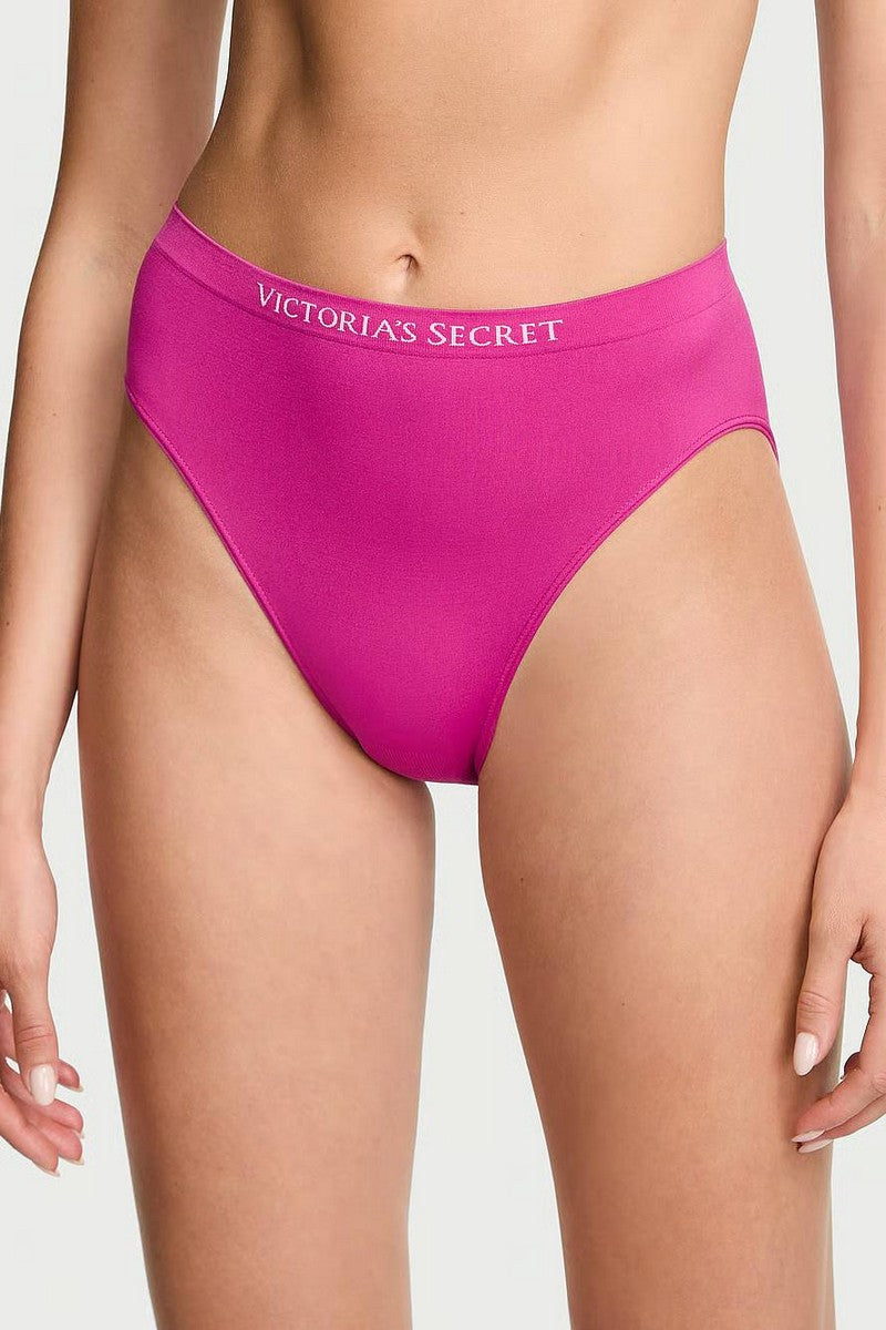 Трусики сліп із логотипом 895495736 pink Victoria`s Secret