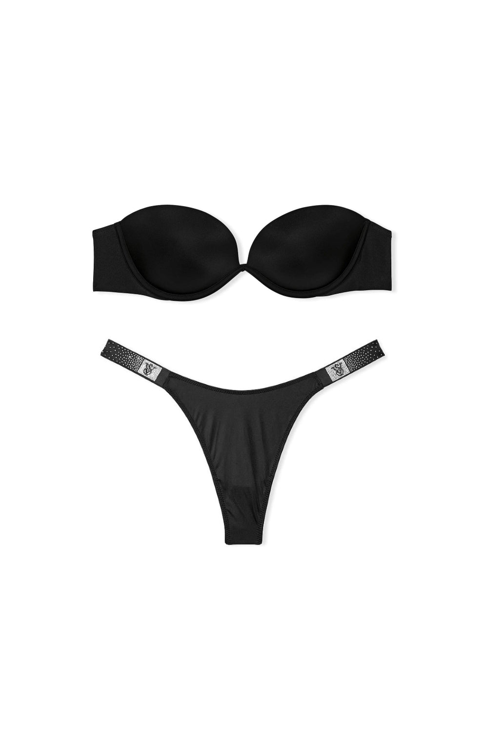 Комплект білизни зі знімними бретелями 907721075 black