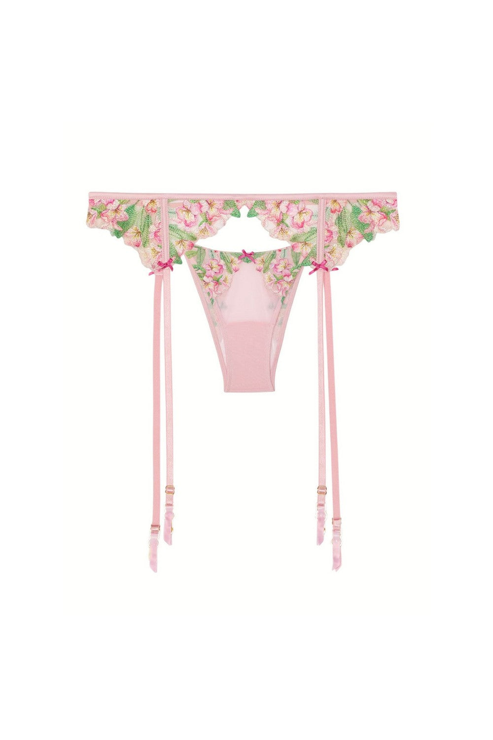 Пояс для панчіх + трусики 910775675 rose