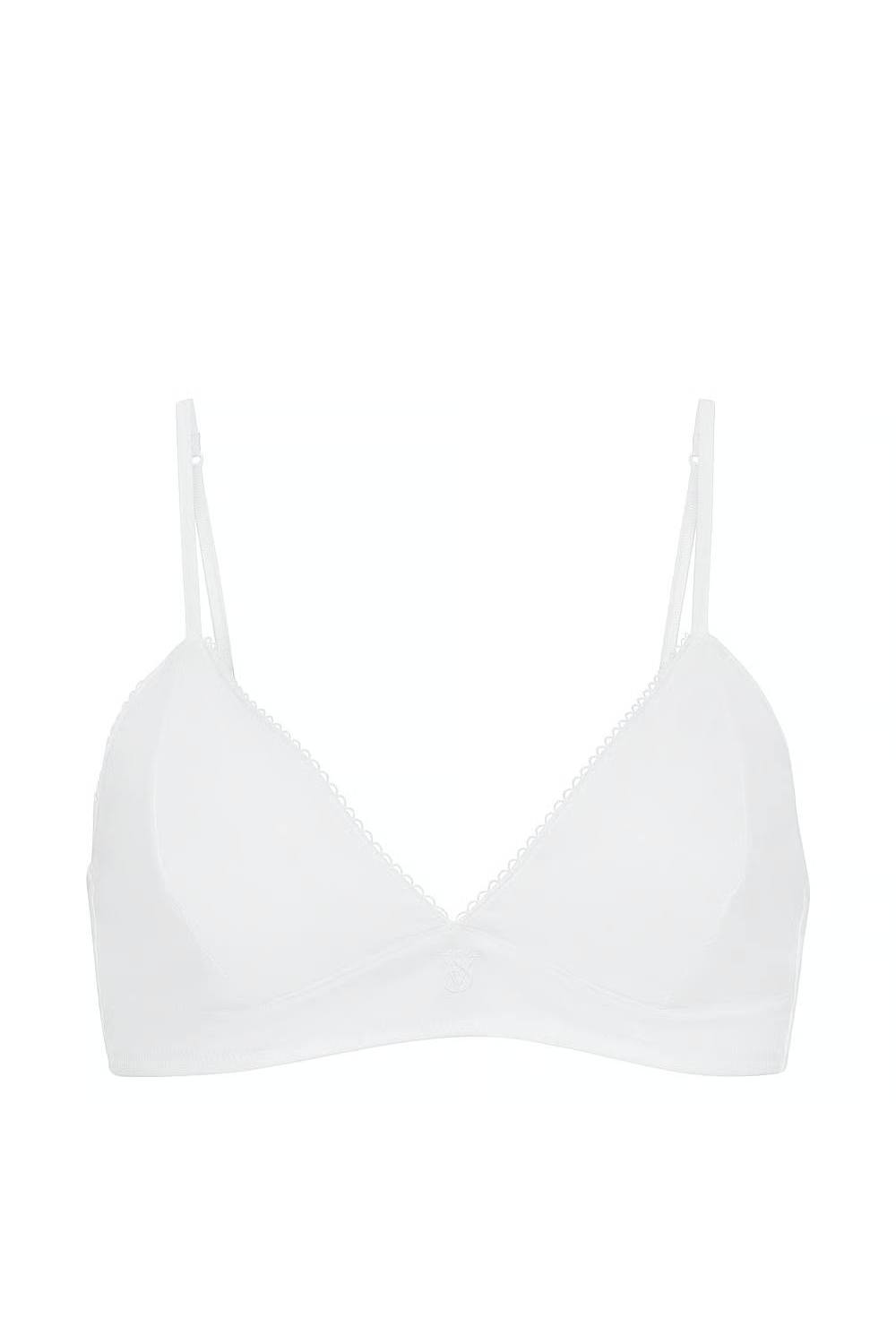 Бралет з бавовни 919545098 white Victoria`s Secret