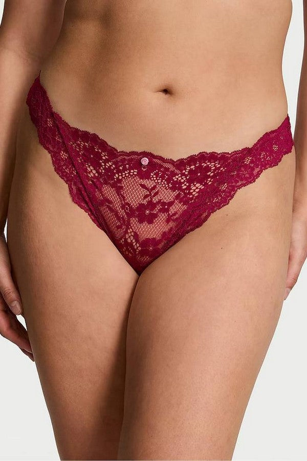 Однотонный комплект белья 924599006 burgundy