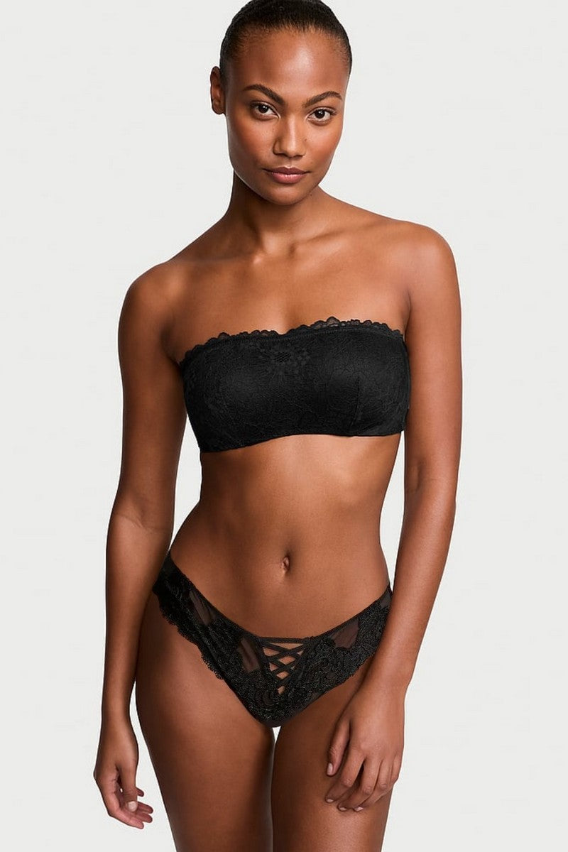 Комплект білизни зі знімними бретелями 928517184 black