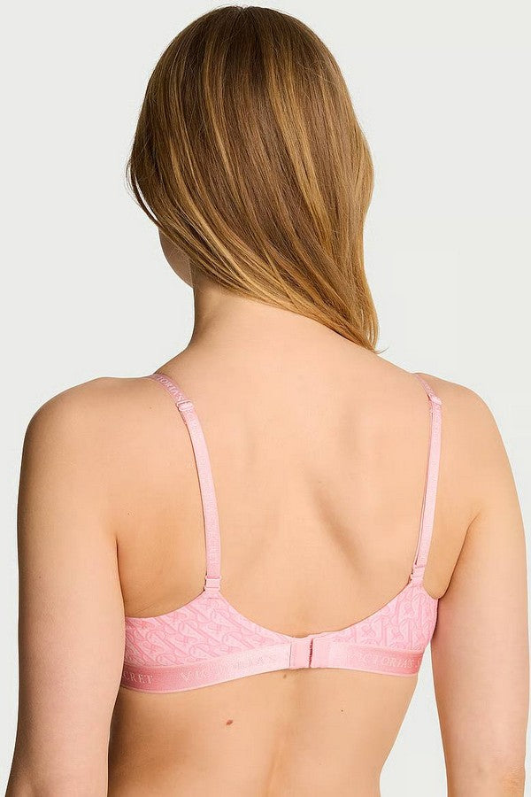 Бавовняний комплект білизни 933330084 rose Victoria`s Secret спина