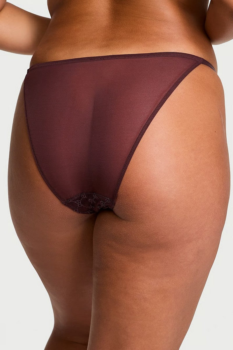 Комплект білизни з екошкіри 936728962 burgundy