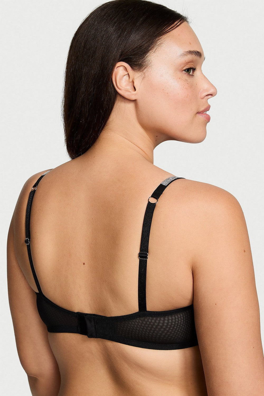 М'який бюстгальтер зі стразами 940433047 Black Victoria`s Secret
