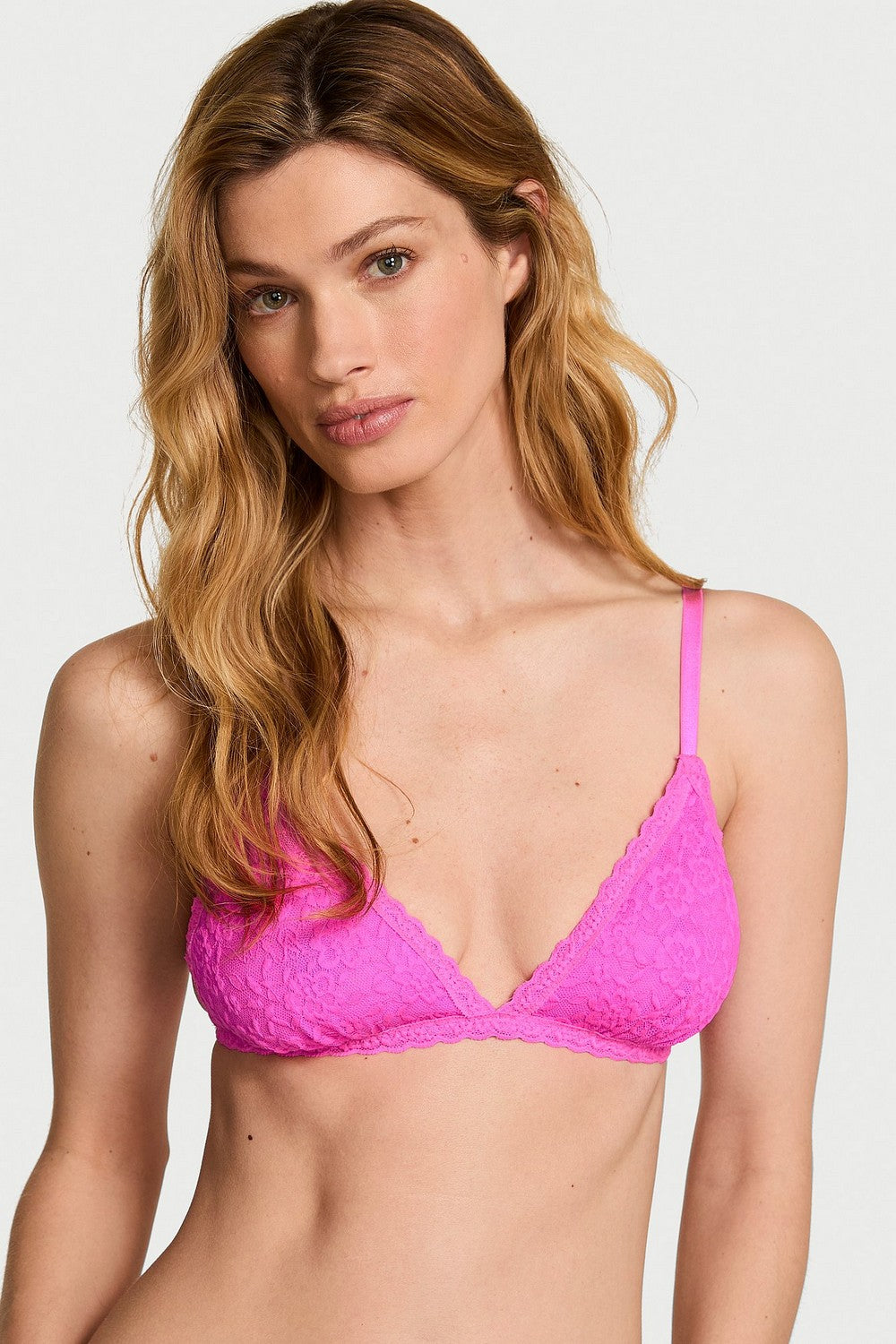 Бралет із мережива 981677434 pink Victoria`s Secret