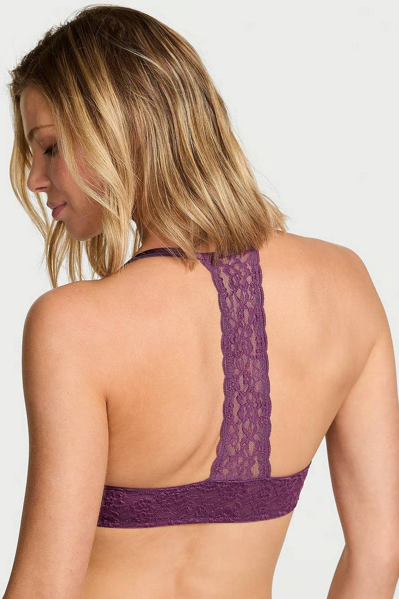Бюстгальтер із застібкою спереду 990906872 violet Victoria`s Secret спина
