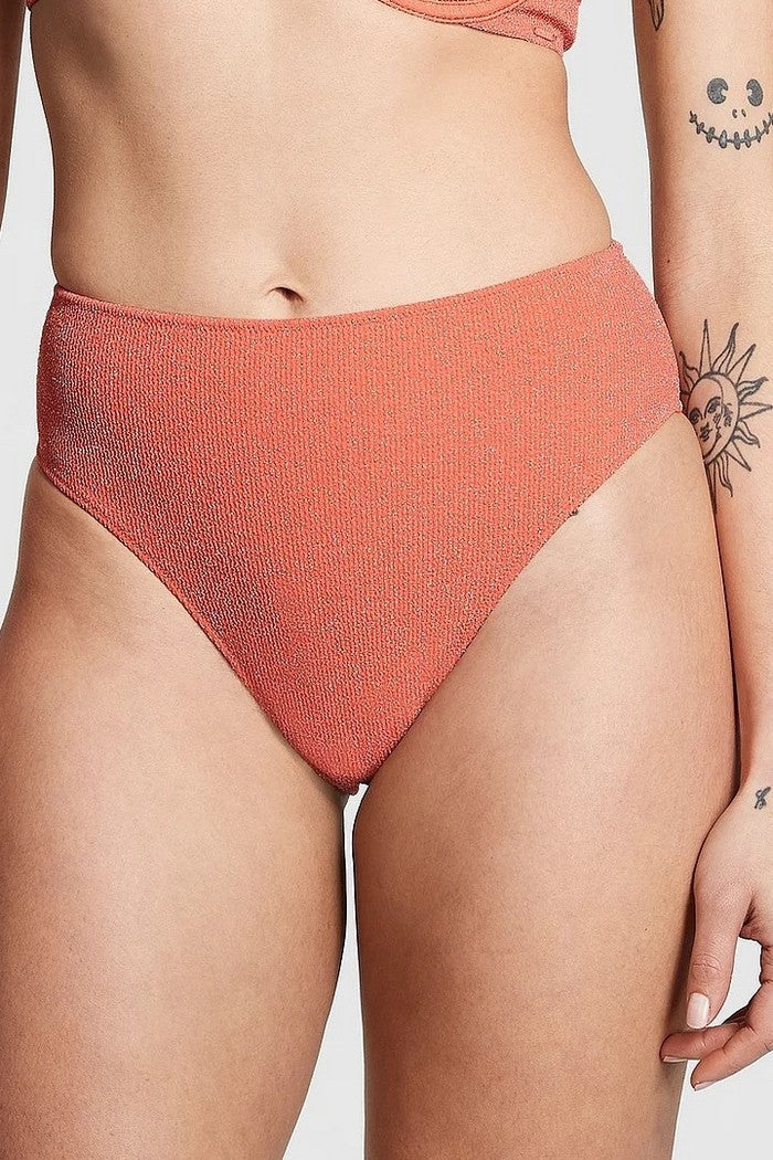 Раздельный купальник с шиммером 992057324 orange