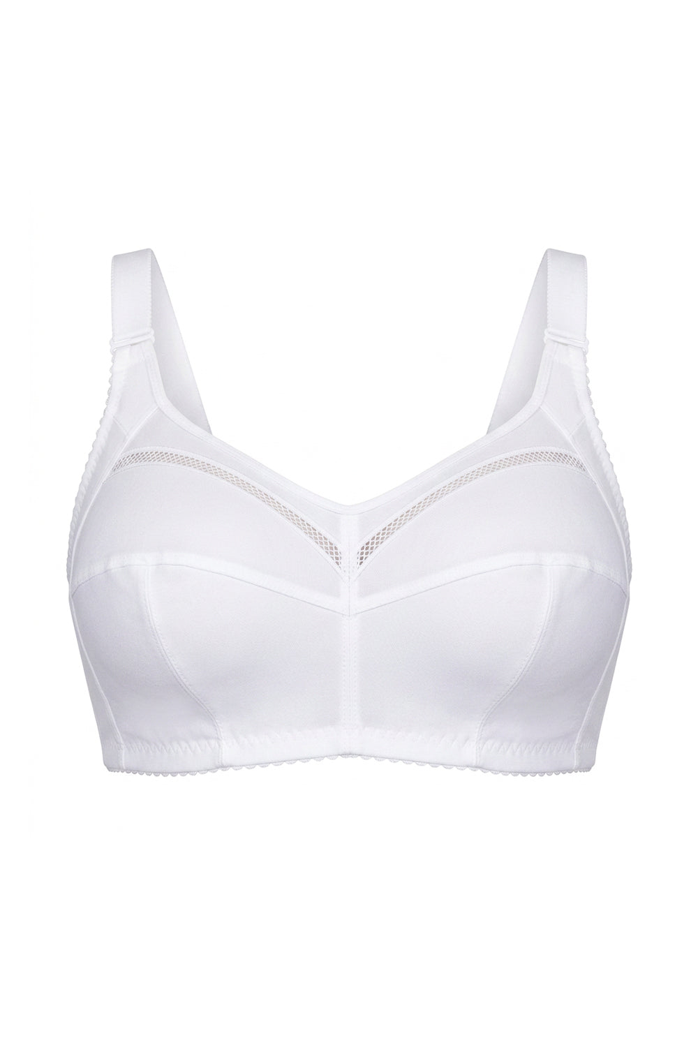 М'який бюстгальтер без кісточок 55 white