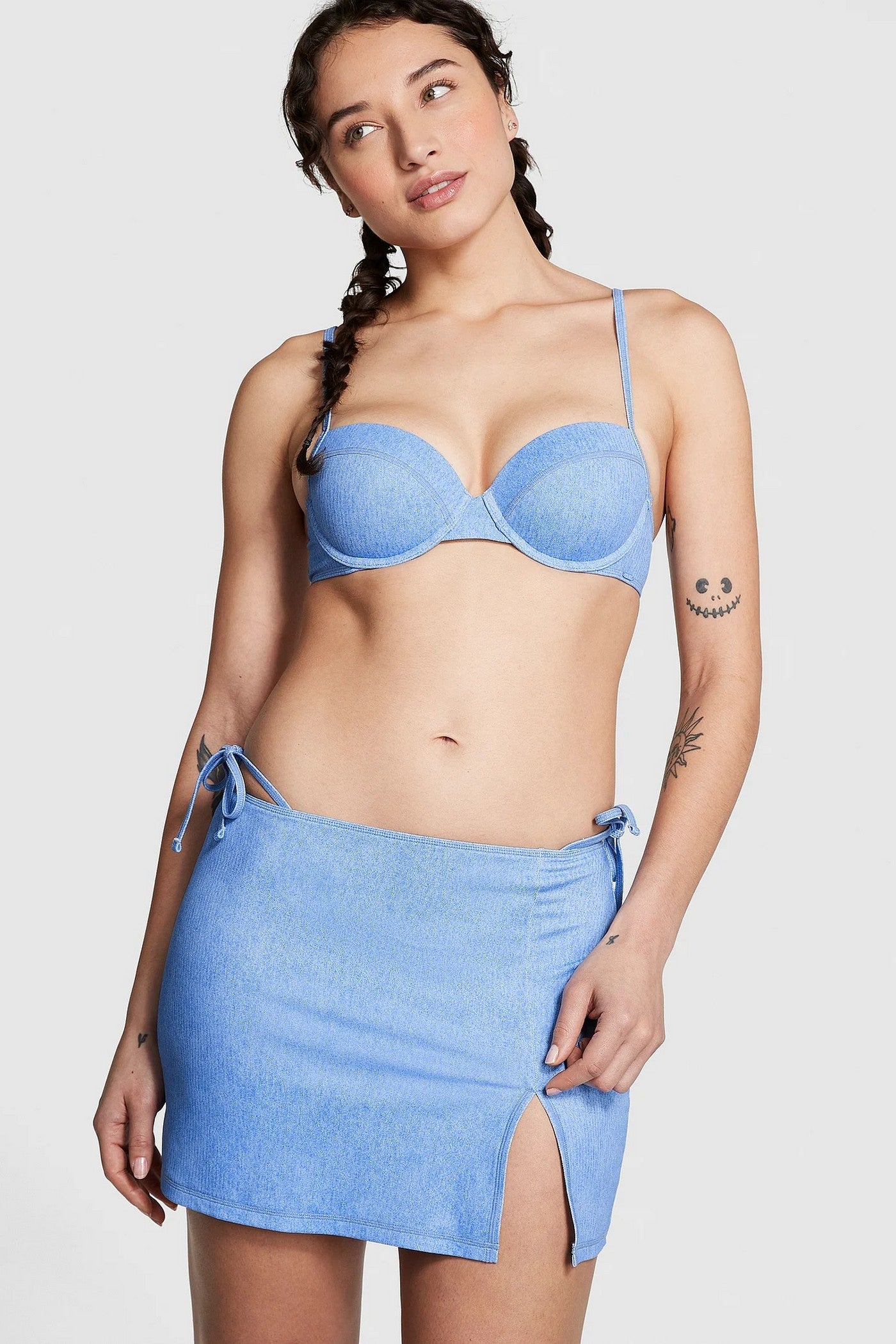 Пляжна спідниця 844291898 blue