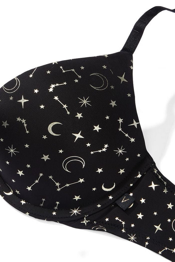 Бюстгальтер пуш-ап с принтом 130198941