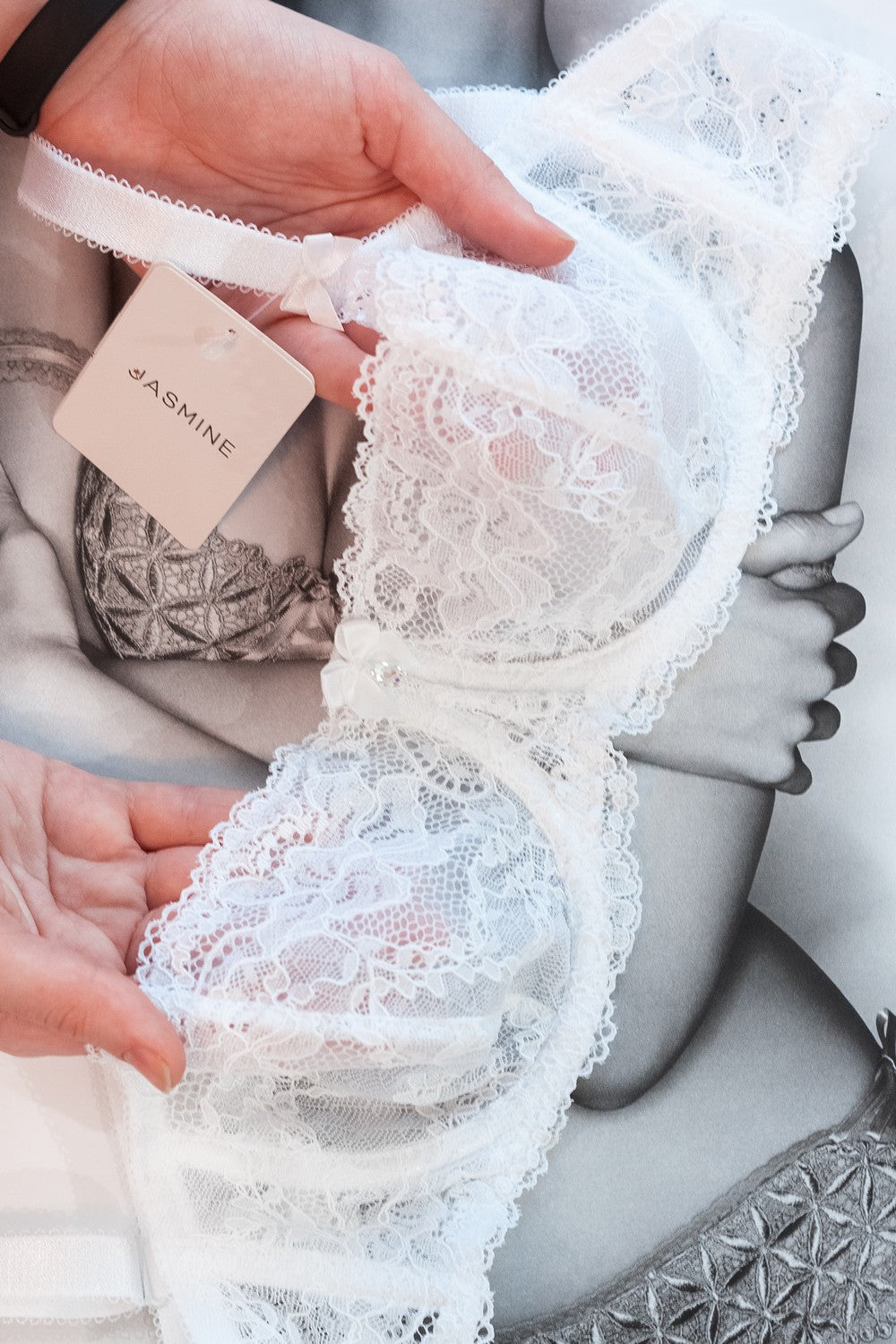 Кружевной мягкий бюстгальтер 1401/14 Luna