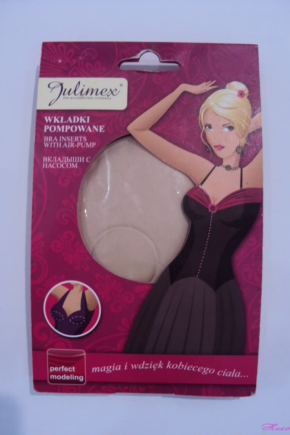 Вкладыши с насосом для регулирования размера WS-08