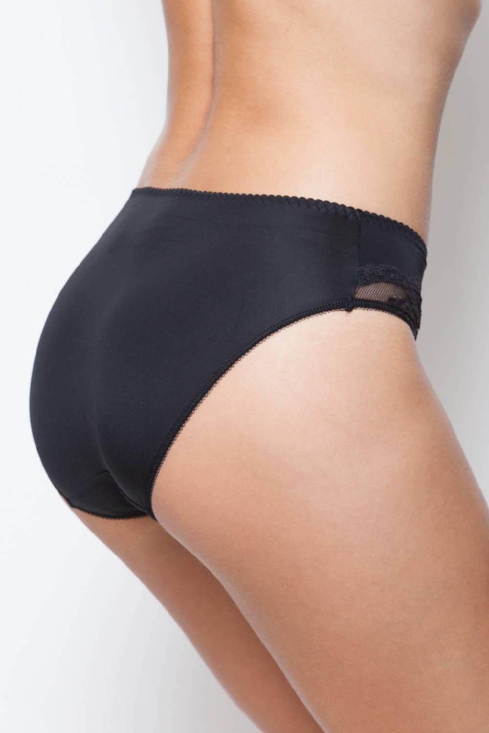 Трусики слип с кружевом 201-437