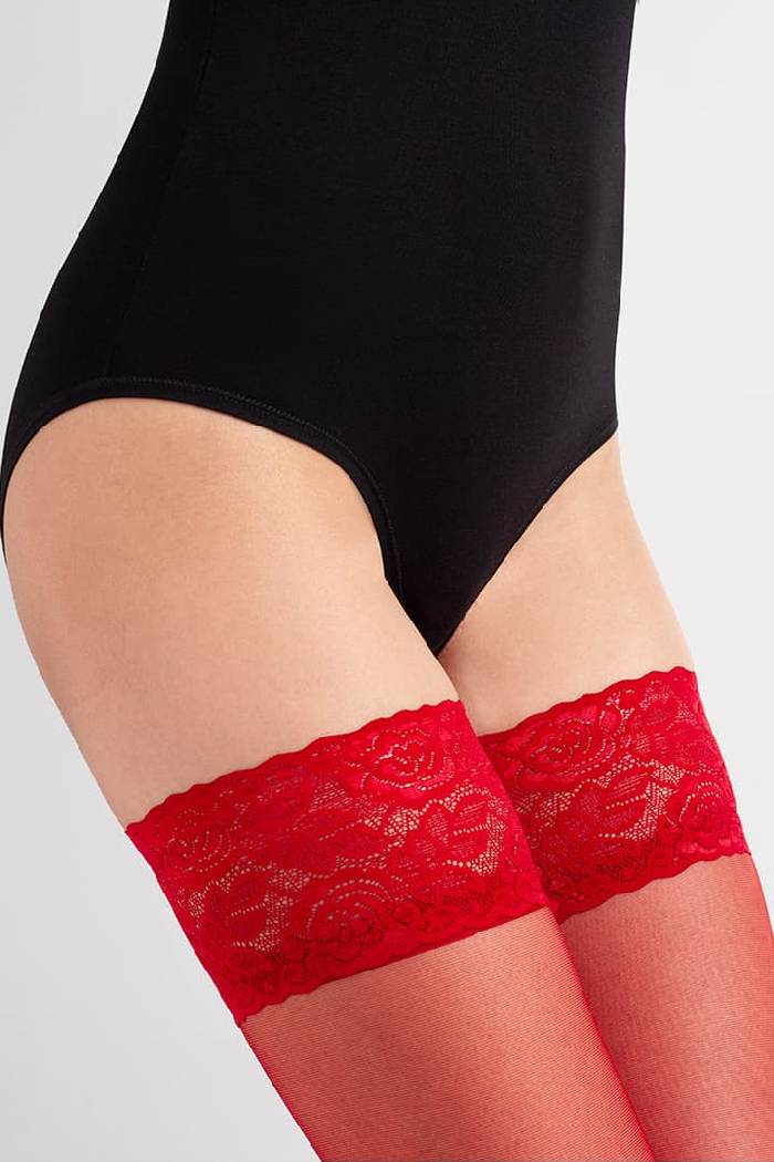 Чулки с кружевной коронкой 230 Patty 20d