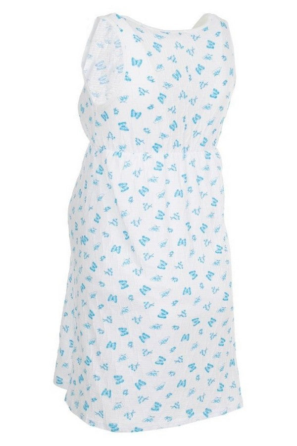 Хлопковая ночная сорочка для будущих и кормящих мам Honey 24140