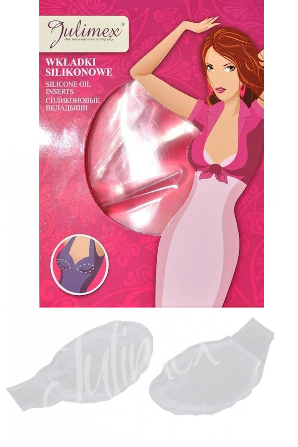 Силиконовые вкладыши-подушечки WS-05