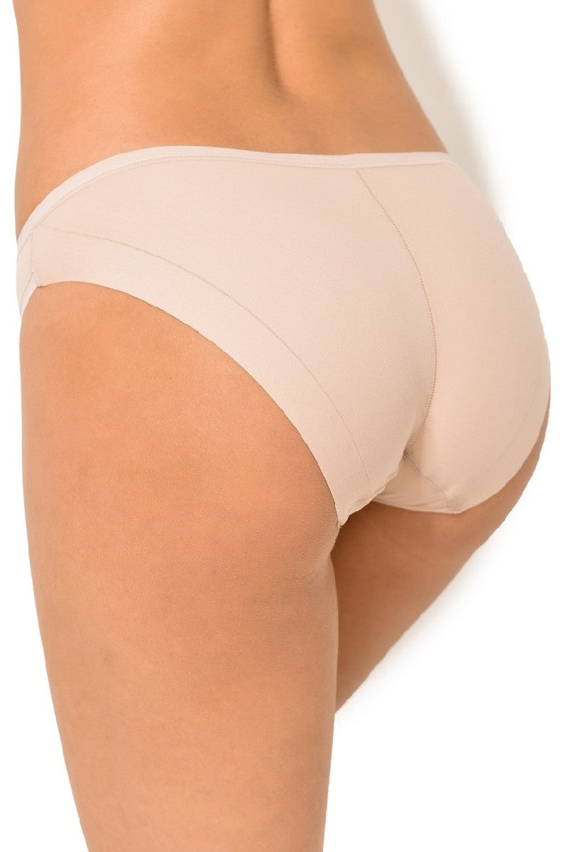 Бесшовные трусики слип из хлопка 31860 cotton band