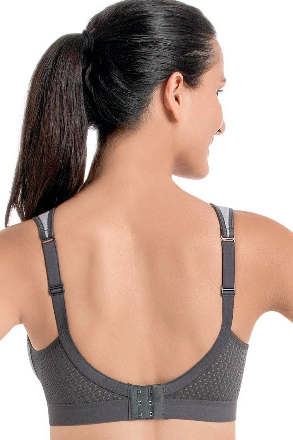 Спортивный бюстгальтер (ур.3) 5527 Extreme Control gray melange