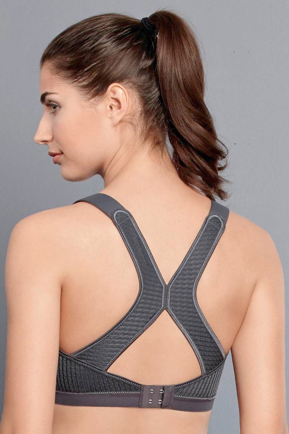 Спортивный бюстгальтер (ур.3) 5537 DynamiX Star gray melange