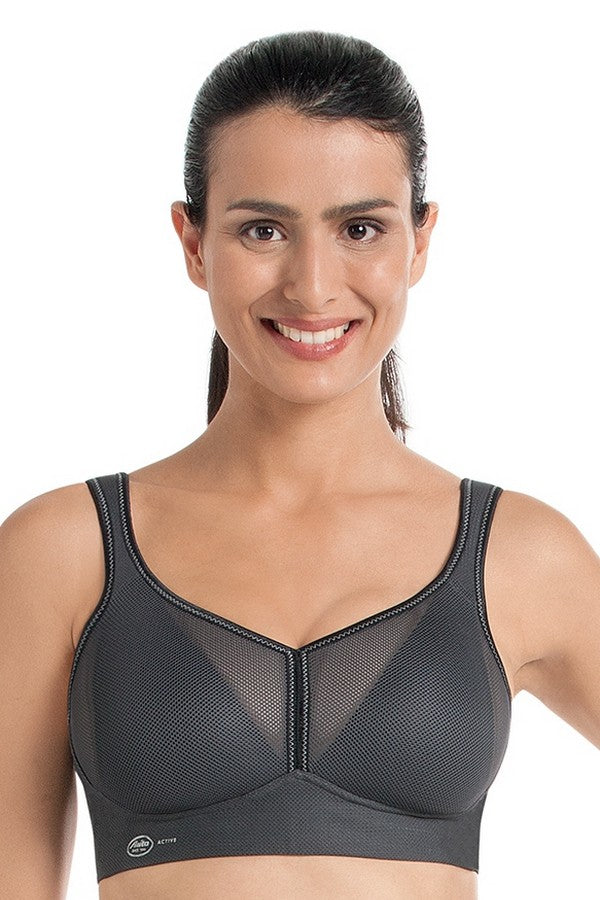 Спортивный бюстгальтер (ур.3) 5544 Air Control antracit