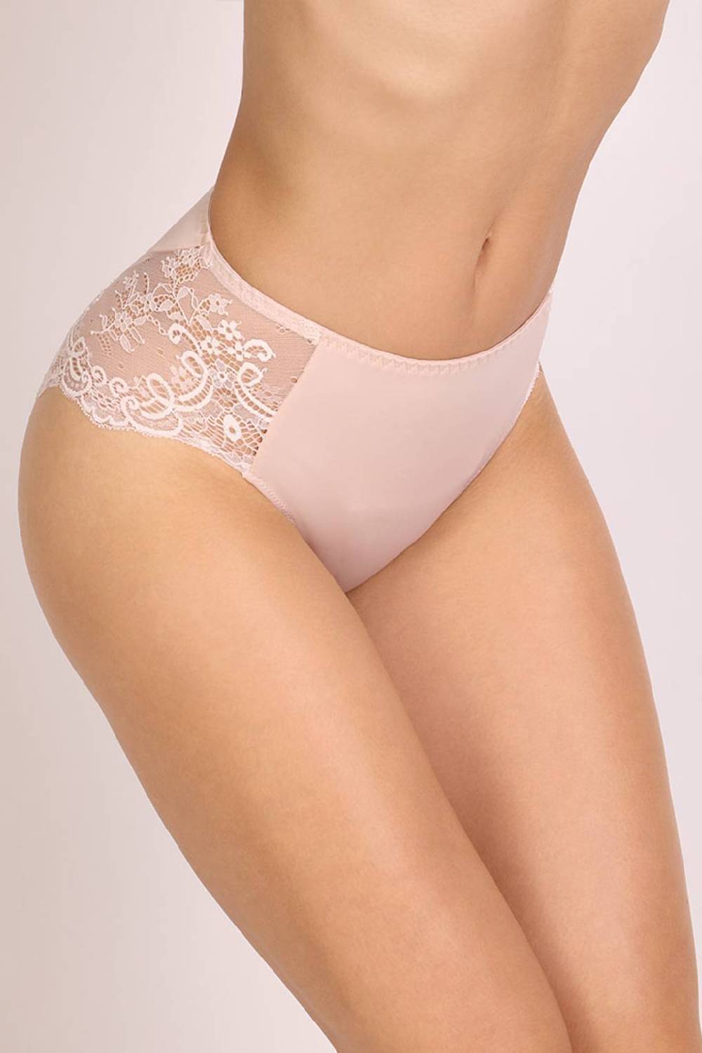 Трусики слип с кружевом 624-345