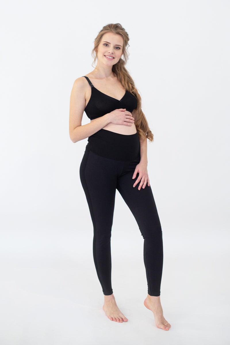 Утепленные леггинсы для беременных 630