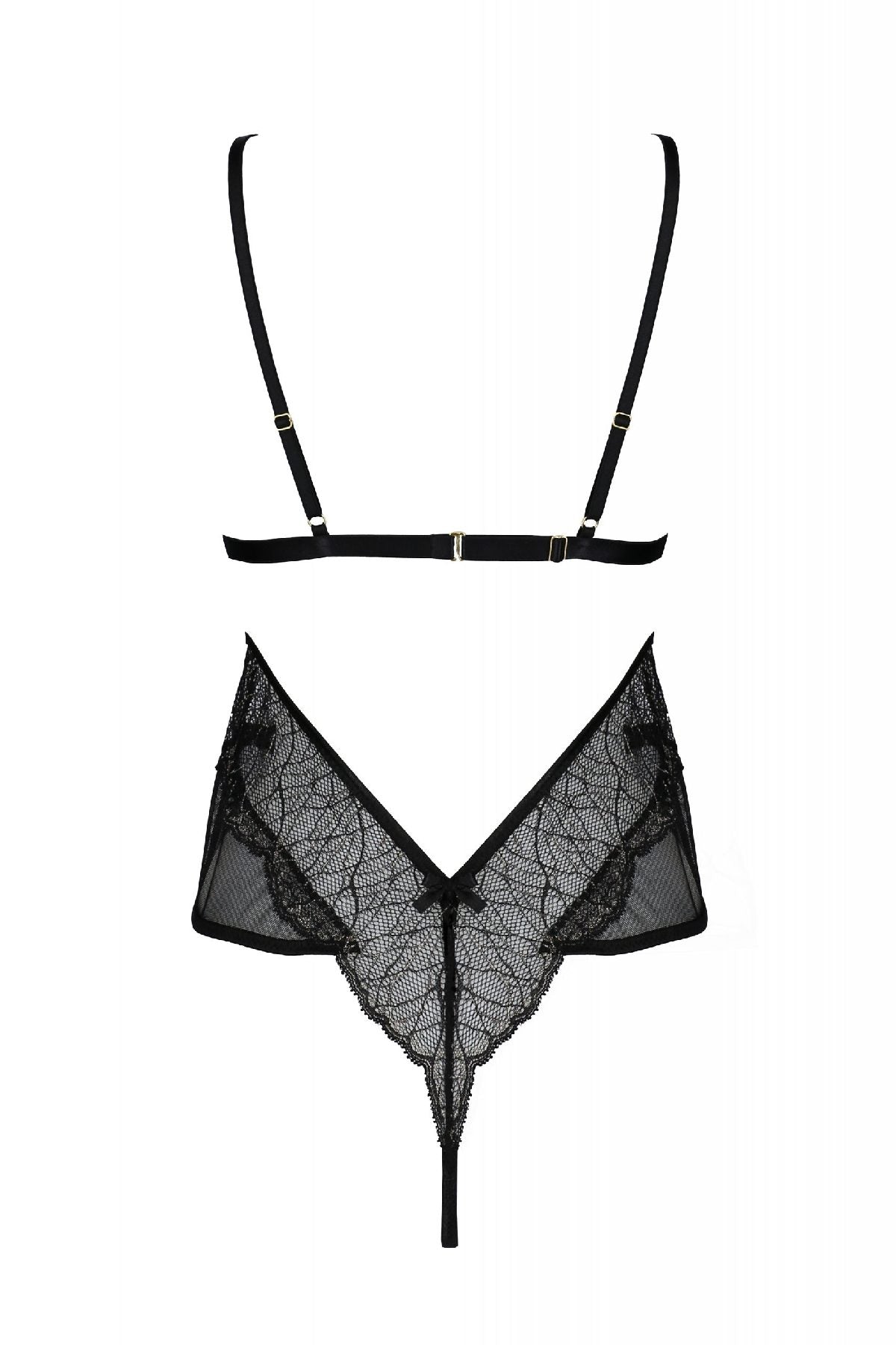 Эротическое боди с вышивкой Amberly