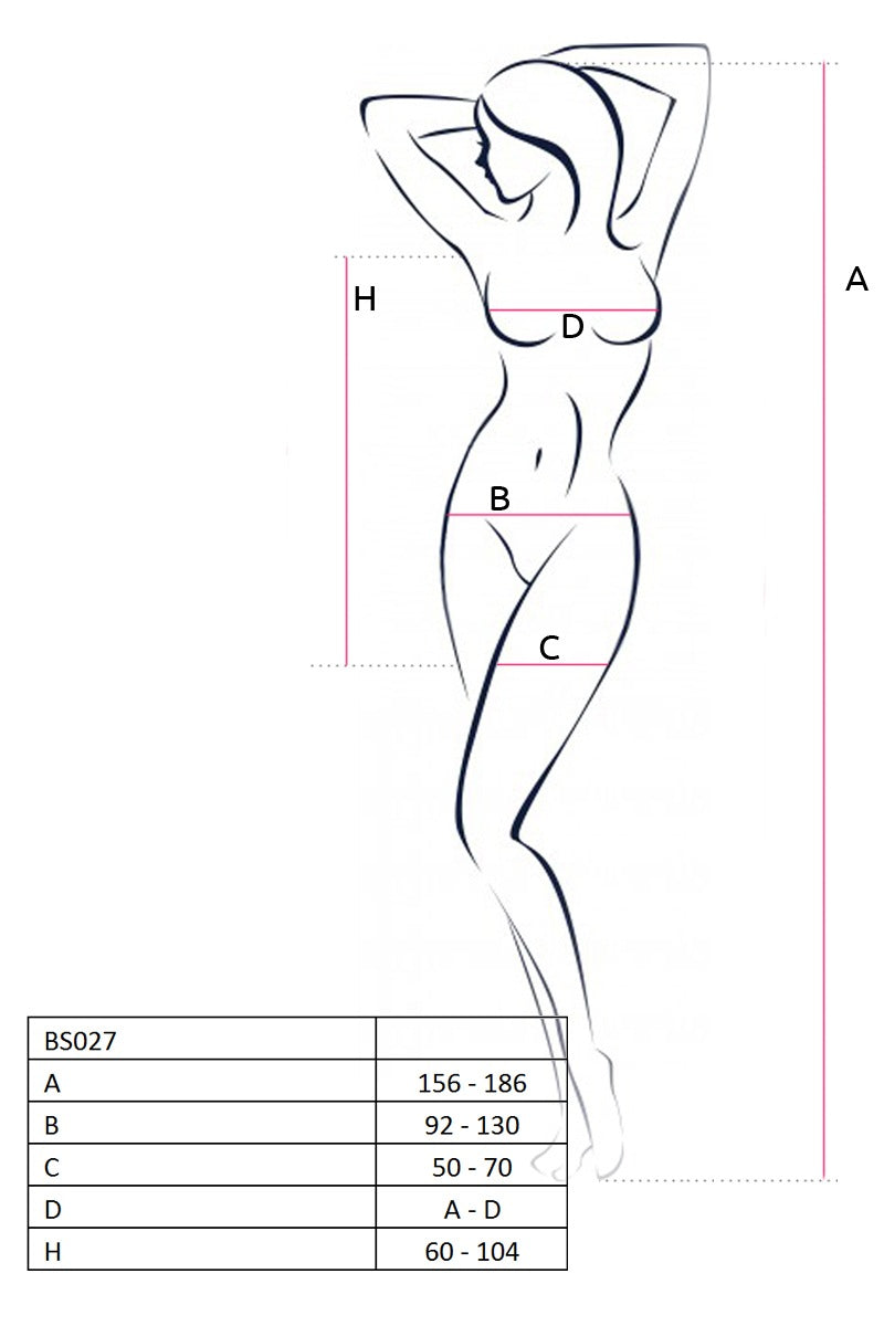 Ажурное платье-сетка BS027 black