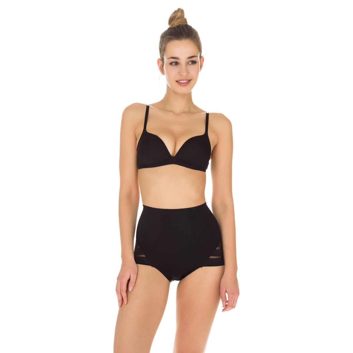 Высокие утягивающие слипы D00IV Control Modern black