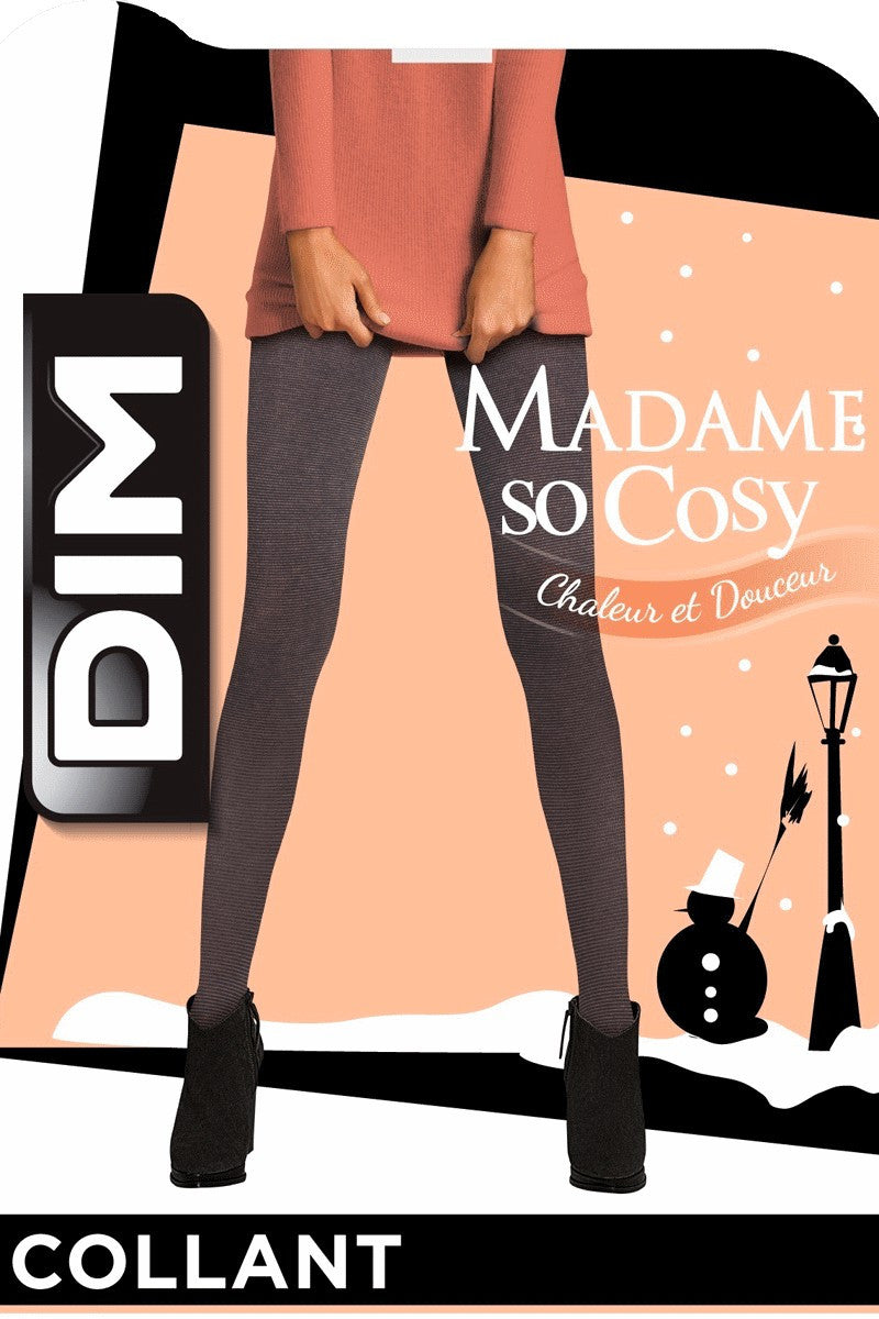 Теплые колготки с начесом D01K7 143d Madame so Cosy