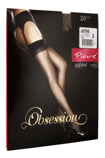 Чулки под пояс JUSTINE 20d